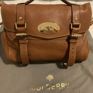 Mulberry Alexa Bag in Tan color, almost new